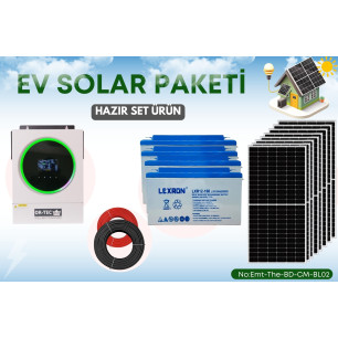 Güneş Enerjisi Paketi – 5.6kW Güçlü Off-Grid Sistem Güneş Enerjisi Paketi – 5.6kW Güçlü Off-Grid Sistem